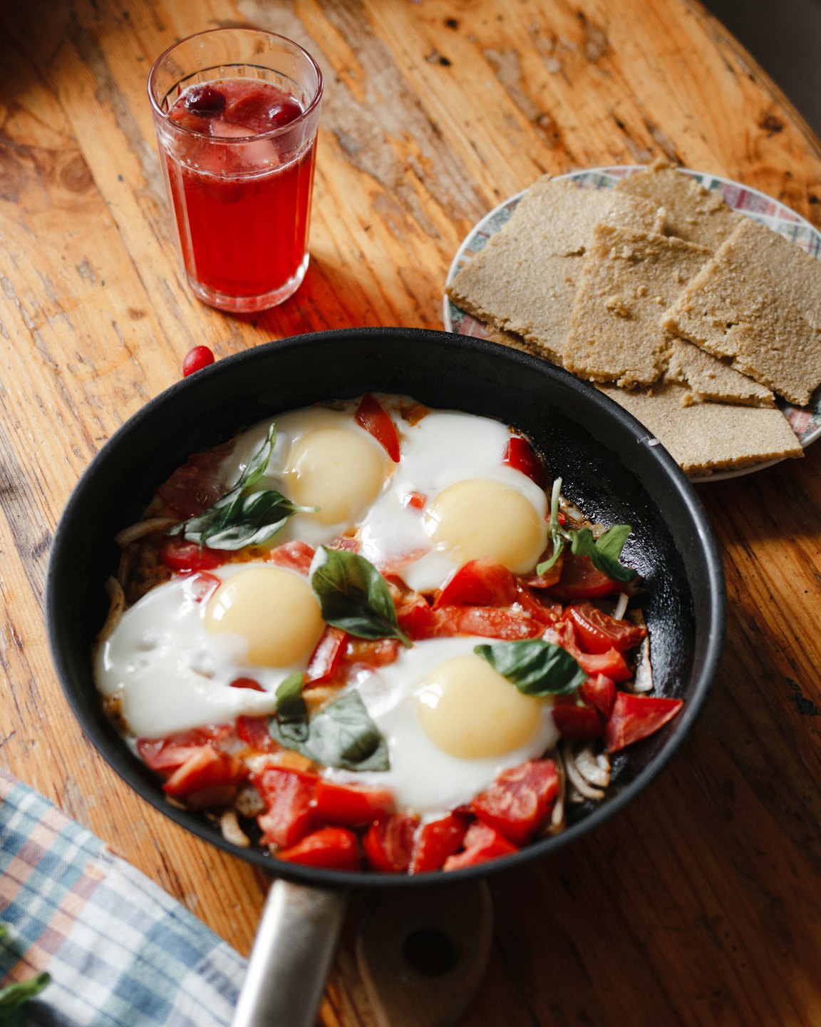Menemen with Kashar